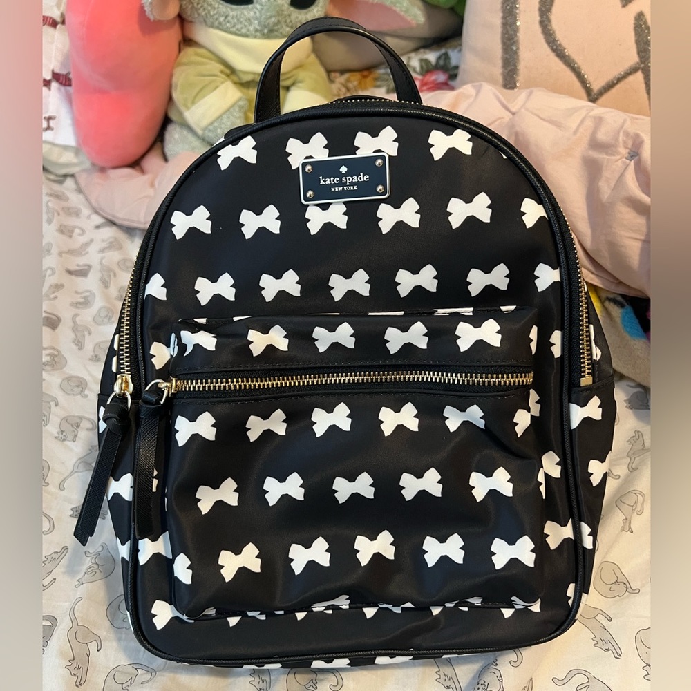 Kate Spade Small Bow Backpack Nylon